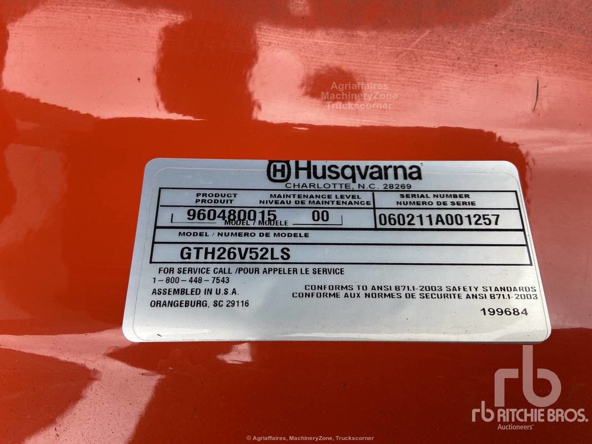Husqvarna GTH 26V52LS Ride-On - Photo 5