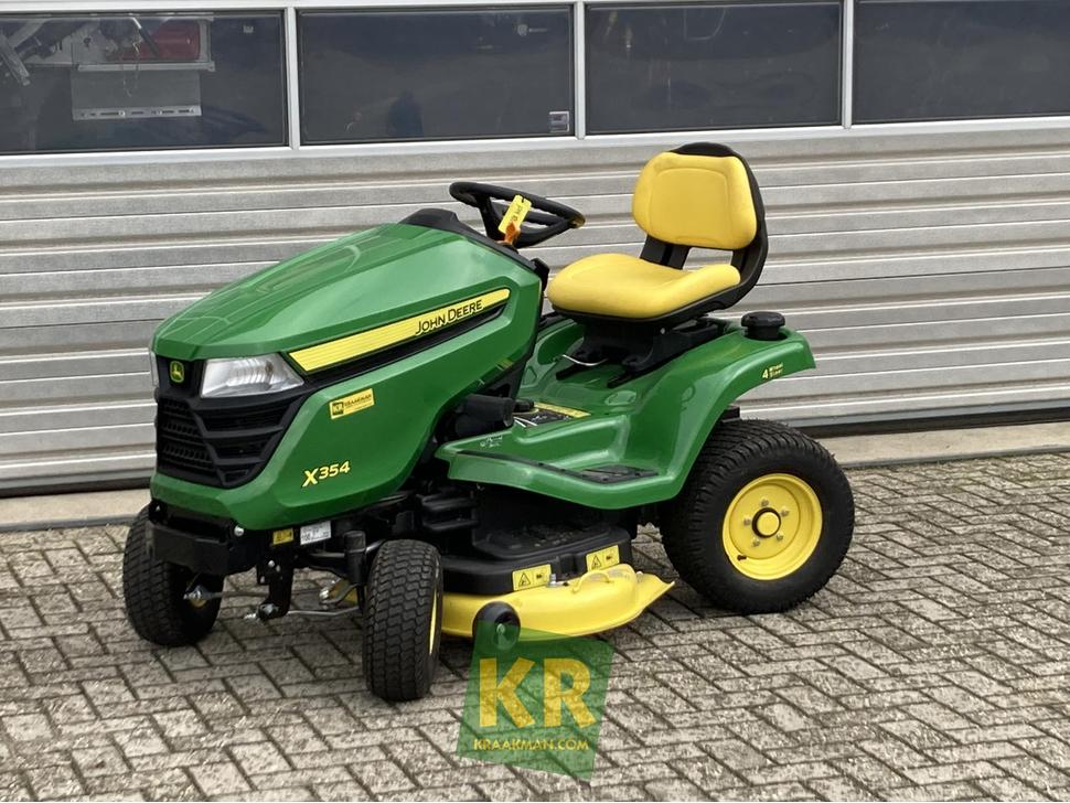 John Deere X 354 4 wiel gestuurde zitmaaier - Photo 2