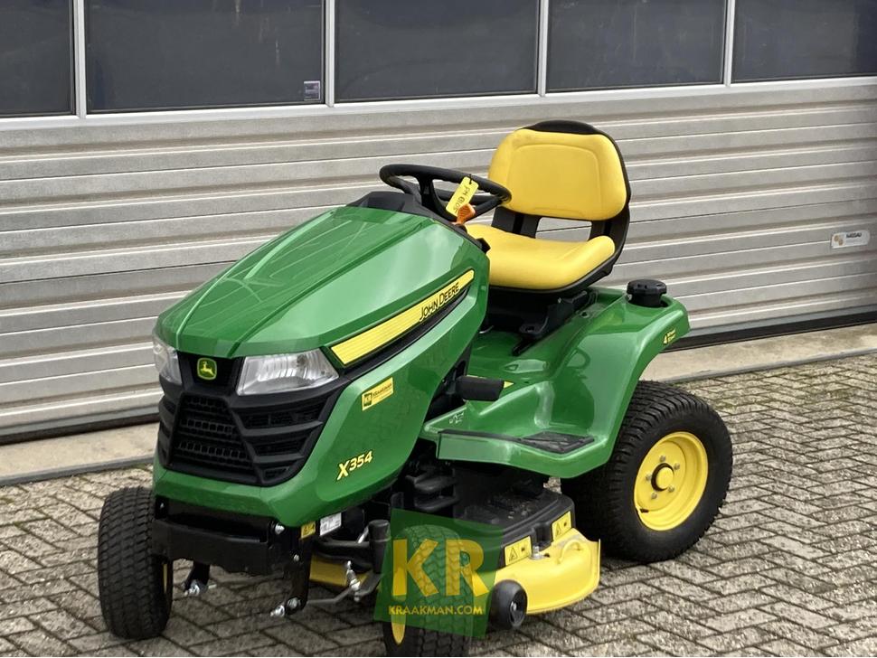 John Deere X 354 4 wiel gestuurde zitmaaier - Photo 4