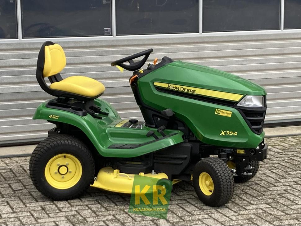 John Deere X 354 4 wiel gestuurde zitmaaier - Photo 5